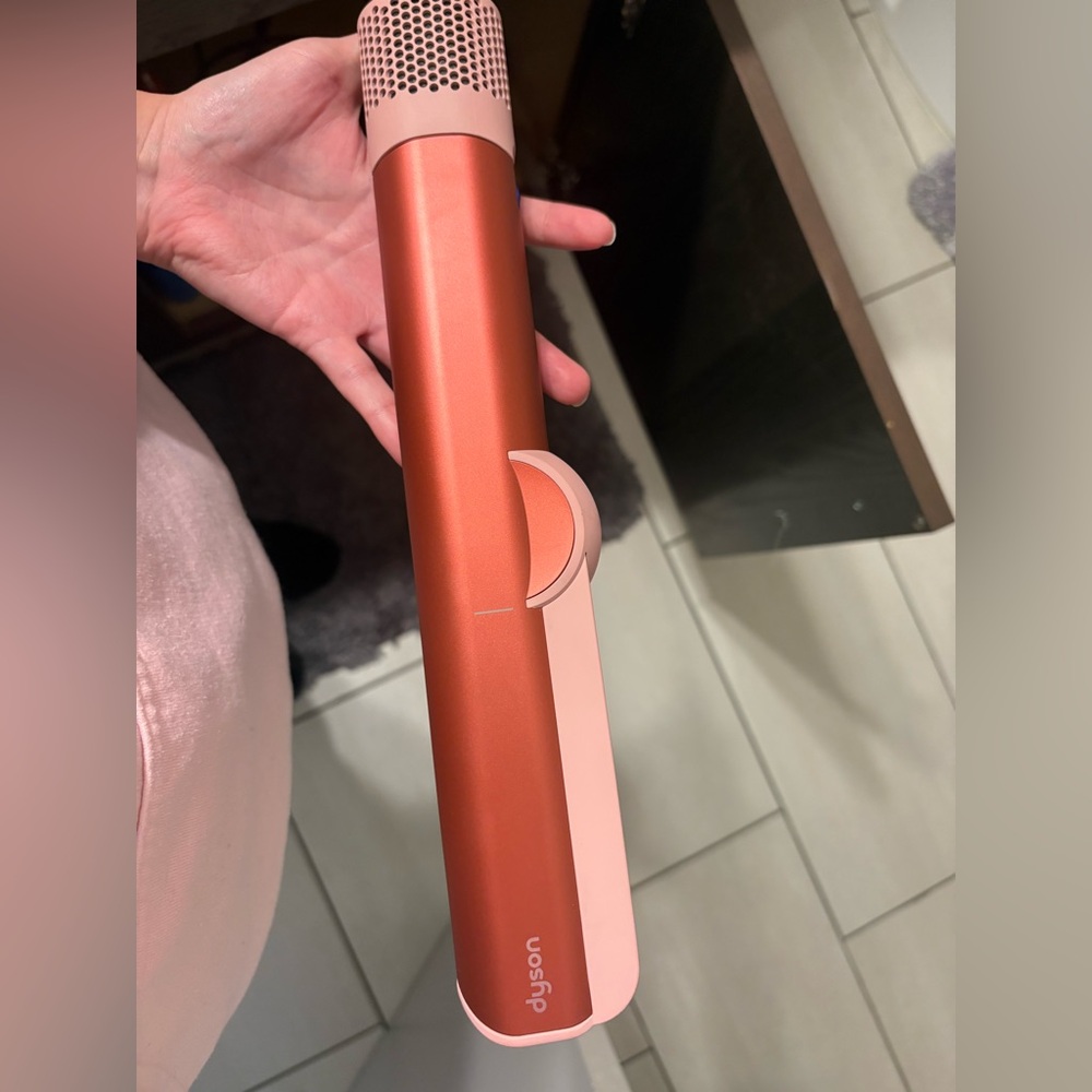 Dyson Special Edition Airstrait Hair Straightener | Strawberry Bronze/Blush Pink